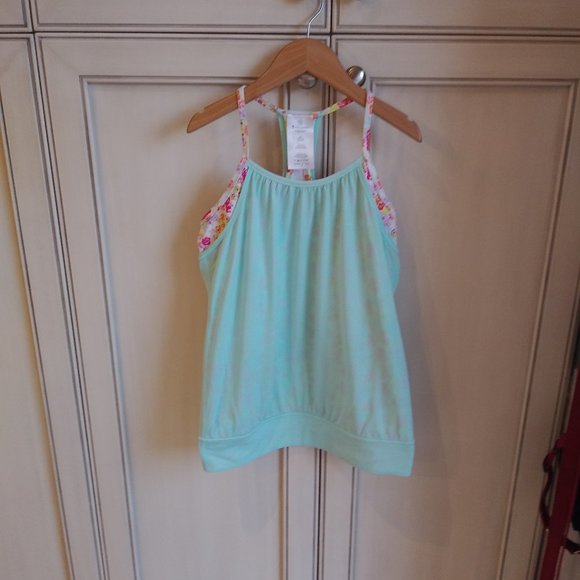 Ivivva Blue Double Dutch Tank Top Size 12 - Picture 2 of 15